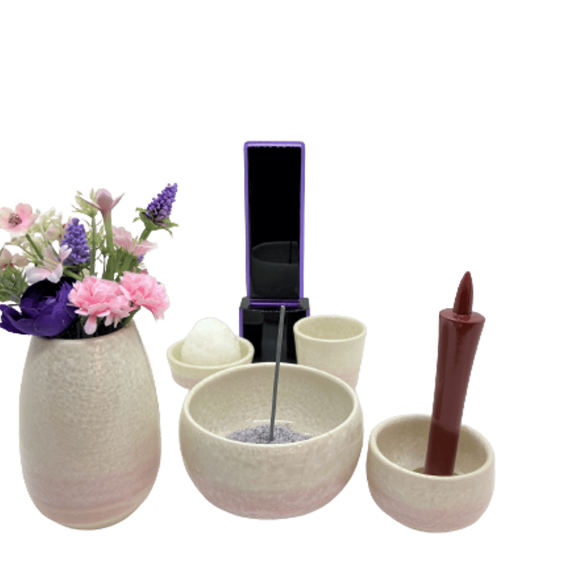 ユキノセイザ 5具足セット | 仏壇仏具のまつかわ（有）松川仏壇