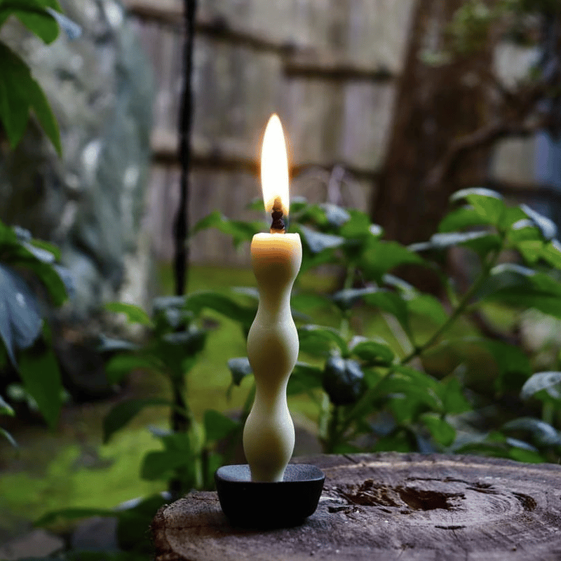 茶道具 茶席 燭台 和蝋燭 和ろうそく10本セット アンティーク 美品 和ろうそくななお燭台セット | 仏壇仏具のまつかわ（有）松川仏壇