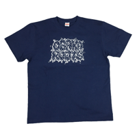 OSAKA ROOTS CGERデザイン Tシャツ　【メンズLサイズ】ネイビー