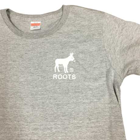 OSAKA ROOTS ロバTシャツ 【レディースLサイズ】グレー