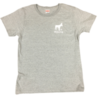OSAKA ROOTS ロバTシャツ 【レディースLサイズ】グレー