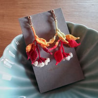 南京黄櫨のイヤリング