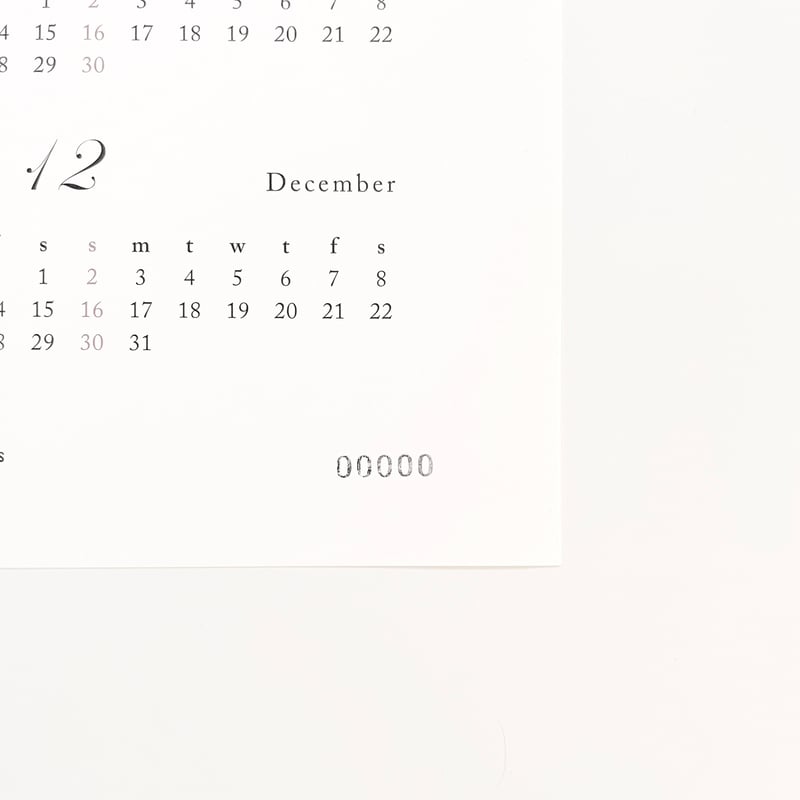 マルティプルアートポスター「2021年カレンダー」山崎美弥子 数量限定