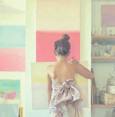 山崎美弥子さん 絵画 Yamazaki Miyako 20×20 絵 山崎美弥子