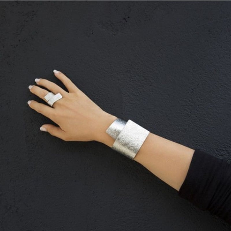 NAGAE+ > TIN BREATH Ring / 10×80mm Silver | G