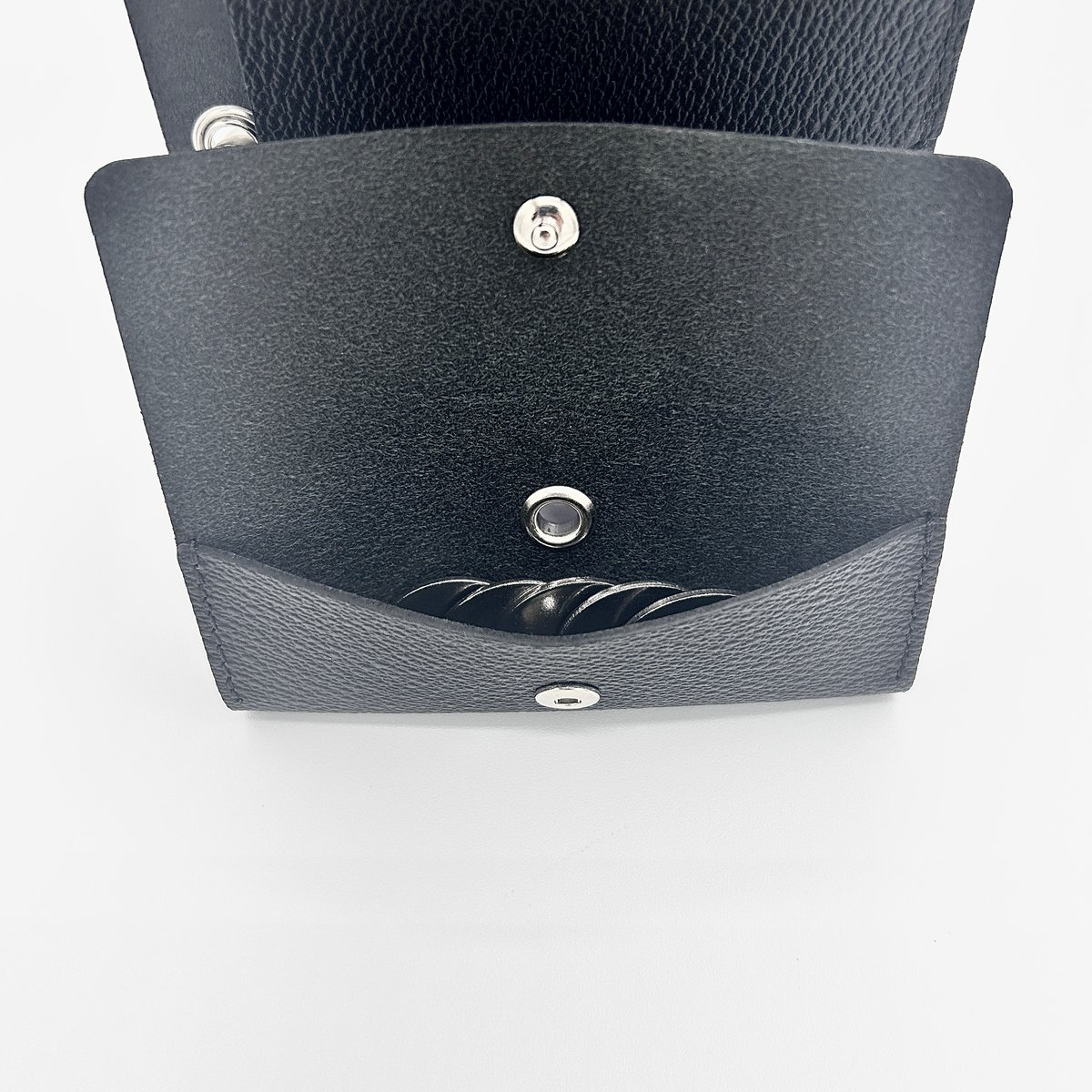 sugata＞Trifold Wallet / Black - 三つ折り財布 差異の整頓 |