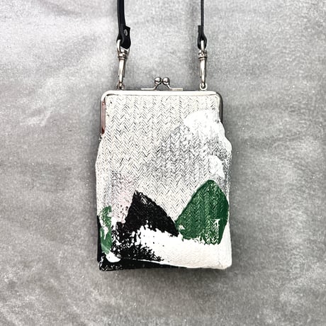 （ご予約済）ORIGAMI- bamboo clear bag​ シルバー Tote Bags - BUNZABURO
