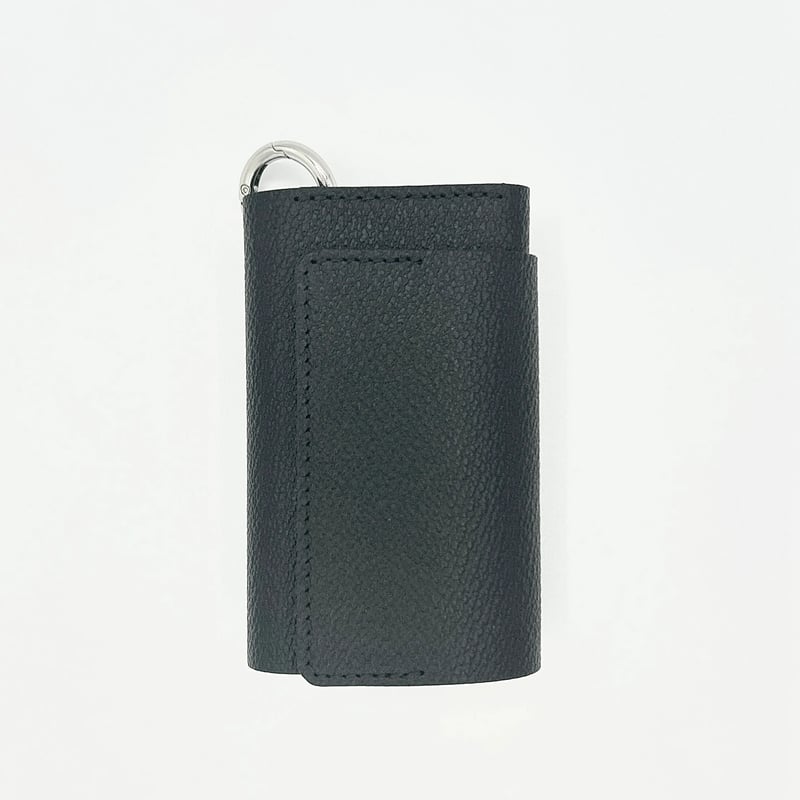 真太郎様、三つ折 sugata＞Trifold Wallet / Black - 三つ折り財布 差異の整頓 |