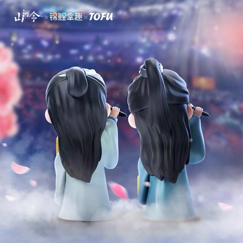 山河令 フィギュア　雪山　周子舒　温行客 山河令 ☆ フィギュア（你身上有光版）周子舒&温行客《你身上有