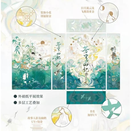 【 第3期・販売分 】蒼穹山記 ★ 書籍（上巻・下巻） 2冊セット　※中国語版（簡体字）※人渣反派自救系統《蒼穹山記（上册・下册）》【予約商品・12月以降の発送予定】