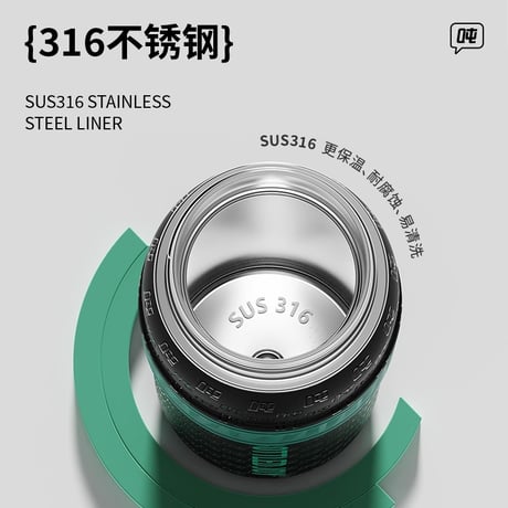 王一博・代言人（BOTTELED JOY） ★ ステンレスボトル（750ml）《老花吨吨保温杯》