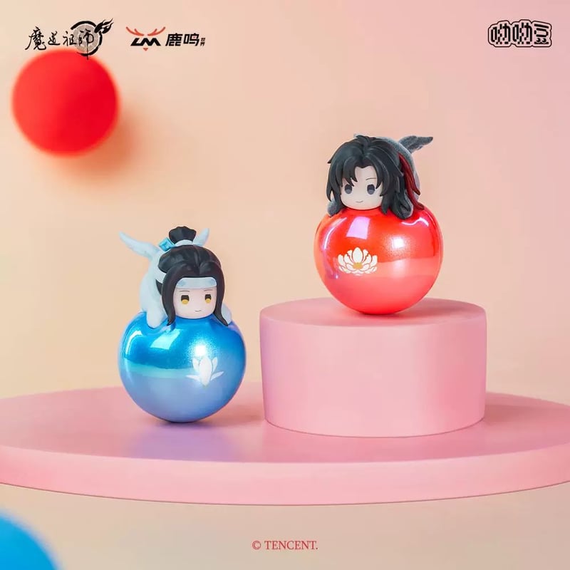 魔道祖師（鹿鸣）☆ フィギュア（呦呦豆）《趴趴不倒翁系列・呦呦豆手