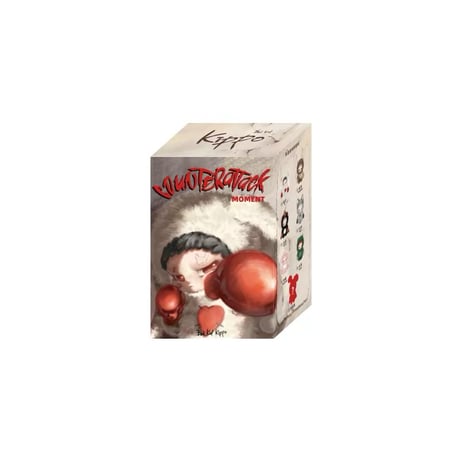 田栩宁・代言人（AYOR TOYS × 坏小孩 Kippo） ★ ぬいぐるみストラップ（反击时刻）《反击时刻系列盲盒・搪胶娃娃挂件》