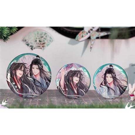 魔道祖師（苍妹儿）★ 纸鸢归 【 03 】 缶バッジ（衔春版）《纸鸢归系列・徽章（衔春版）》【予約商品・12月以降の発送予定】