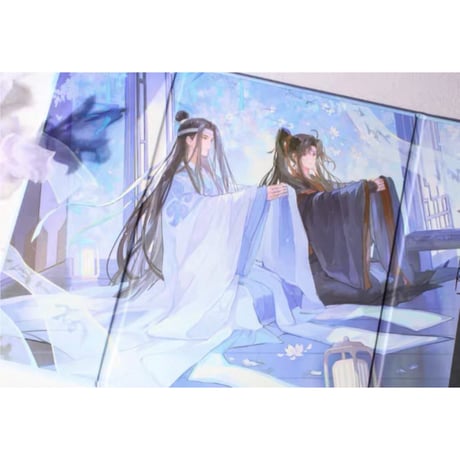 魔道祖師（觅星社）★ 兰燕堂前 【 03 】 色紙（折りタイプ）　※紙製《兰燕堂前系列・折页色纸》【予約商品・メーカー発送目安：ご注文日より30日以内】