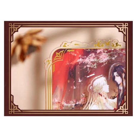 天官賜福（bili bili・BEMOE）★ アクリルスタンド（吹影镂尘）《吹影镂尘系列・双人立牌》