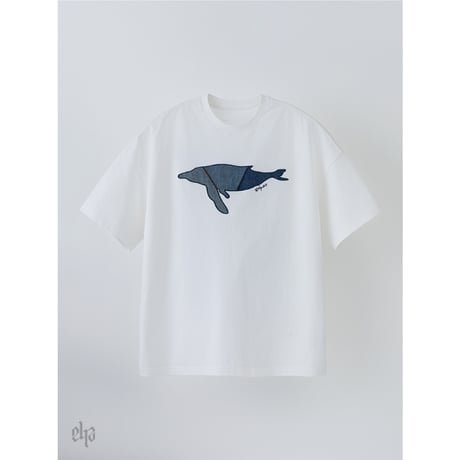 【 アウトレット品・他商品との同梱不可 】EHz・Z ★ 追鲸少年 【 01 】 Tシャツ《追鲸少年系列・鲸鱼T恤》【予約商品・ 発送日未定】