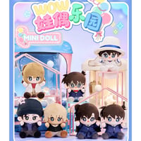 名探偵コナン・柯南（MiniDoll）★ ぬいぐるみ（WOW娃偶乐园）約15cm《WOW娃偶乐园系列・Q宝娃娃（15cm）》【予約商品・7月以降の発送予定】