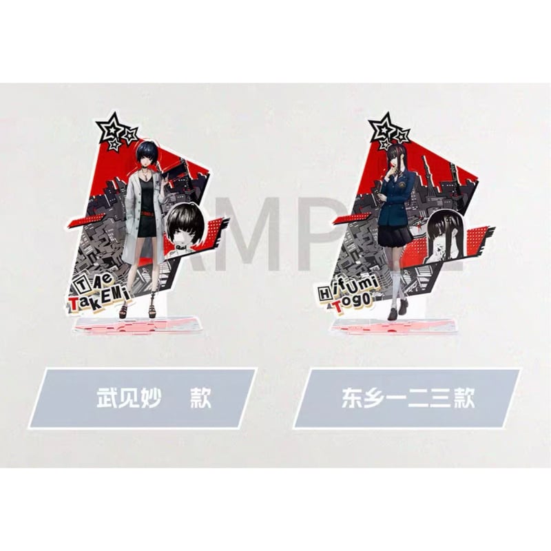 女神異聞録 ペルソナ 25周年 アクリルスタンド 缶バッチ 熱伝導スプーン ペルソナ』25周年記念 POP UP SHOP in 東京キャラクター