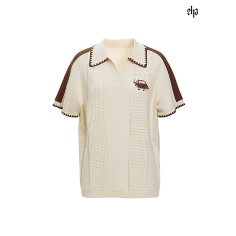 EHz・Z ★ 山语牧童 【 03 】 ポロシャツ（流苏绣花）《山语牧童・流苏绣花 POLO 衫》【予約商品・ 発送日未定】