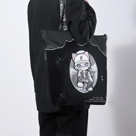 【 アウトレット品・他商品との同梱不可 】 HZ BAO BAO ★ バッグ・大（逐野刺绣・绣挎包）《户外旅行系列・逐野刺绣挎包》