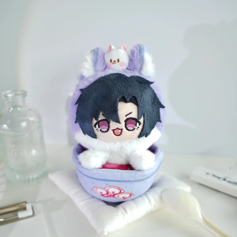 二哈和他的白猫師尊 中国、公式ぬいぐるみセット Amazon.co.jp: 二哈和他的白猫師尊 12cm綿人形 ハスキー犬と彼の