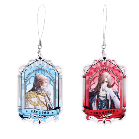 天官賜福（bili bili・BEMOE）★ ストラップ（辉光王座）※アクリル《辉光王座系列・透光卡挂件》