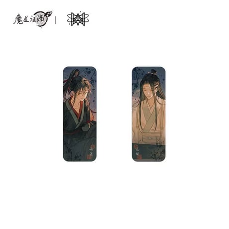 【 第3期・販売分 】魔道祖師（觅星社）★ 繁灯如梦 【 02 】 缶バッジ（30×85mm）2種セット《繁灯如梦 系列・徽章（30×85mm・全2款）》