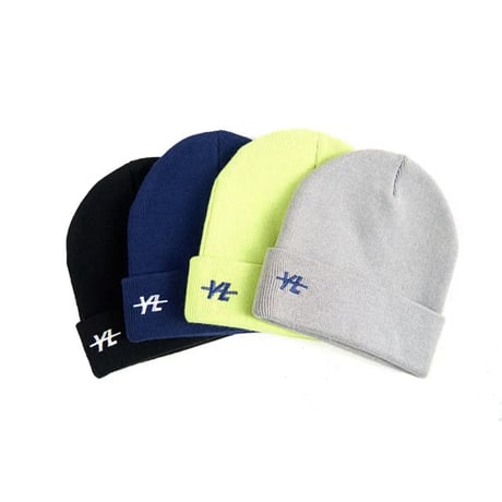 于斌・関連商品（Y . Lazy）★ ニット帽《LOGO毛线帽》