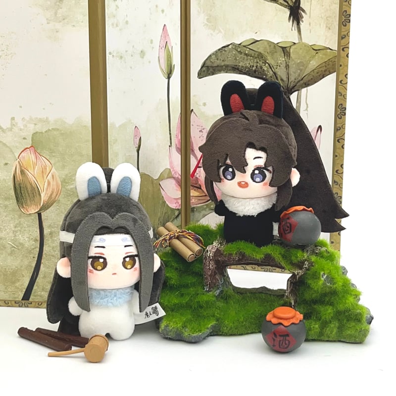 激レア　魔道祖师 ぬいぐるみ　忘羡 ペア　服付き 2025年最新】魔道祖師 ぬいぐるみ 衣装の人気アイテム - メルカリ