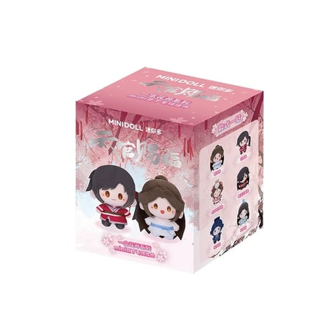 【 ◎ 】天官賜福（MiniDoll）★ ぬいぐるみ ストラップ（一念花开・約13cm）※ブラインド形式《一念花开系列・mini豆丁・毛绒挂件盲盒》【予約商品・3〜4月以降の発送予定】