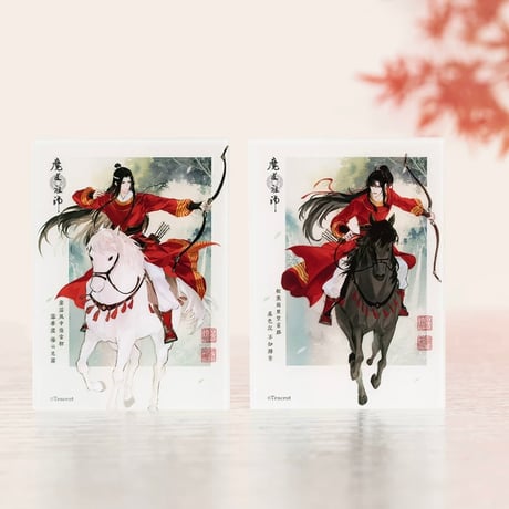 魔道祖師（苍妹儿）★ 红衣猎行 【 08 】 チェキ（通常版）　※アクリル《红衣猎行系列・亚克力 拍立得（通常版）》