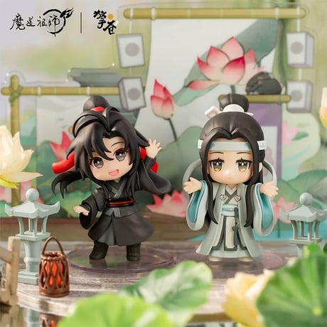 魔道祖師（撃苍）★ フィギュア・セット（魏无羡 & 蓝忘机）青畔相迎【 豪華版 】《忘羡手办・青畔相迎（豪华版）》