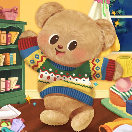 Butterbear（TOP TOY）★ ぬいぐるみ（百変橱窗）※ブラインド形式《百変橱窗系列・毛绒盲盒》