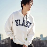 于斌・関連商品（Y . Lazy）★ パーカー《贴布字样有帽卫衣》