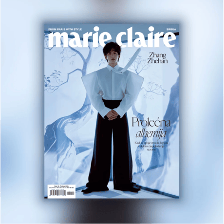 第2期【 他商品との同梱発送不可 】張哲瀚（fashion voo） ★ 雑誌（Marie Claire・5月号）《杂志・Marie Claire・5月号》【予約商品・7月〜8月以降の発送予定】