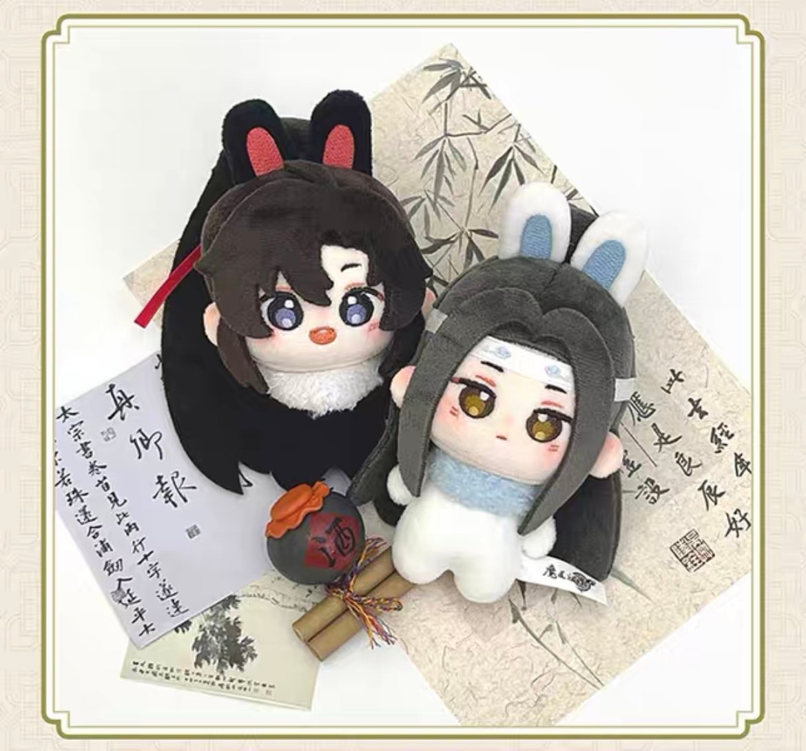 魔道祖師（NICE FUN） ☆ ぬいぐるみ（兔绒绒）《兔绒绒・毛绒玩偶