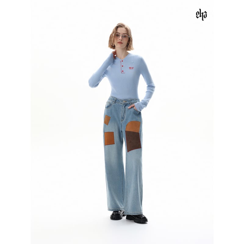 EHz・Z ☆ 雪后俱乐部 【 15 】 カットソー（羊毛V领）《雪后俱乐部