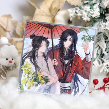【 ◎ 】天官賜福（包包的谷）★ 节气之秋・冬 【 04 】 色紙【 冬 】　※PET・紙《节气之秋・冬 系列・方色紙》【予約商品・4月以降の発送予定】
