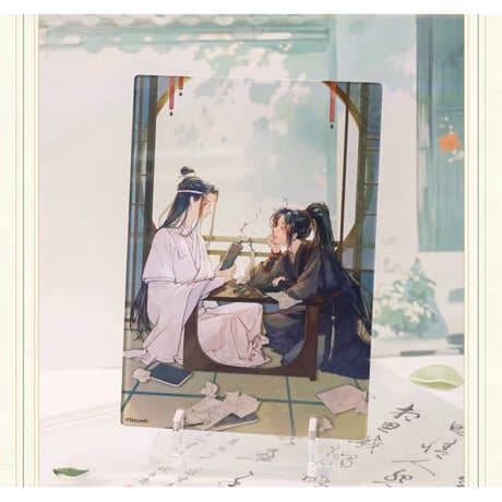 魔道祖師（南漫社）★ 听学 【 08 】 クリアカード（双人）　※アクリル《听学系列・合影透卡（双人）》