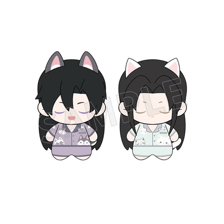 二哈和他的白猫师尊（气球暖暖星）★ ぬいぐるみ（睡衣宝宝）《睡衣宝宝》【予約商品・メーカー発送目安：ご注文日より120日以内】