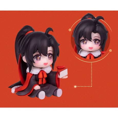 【 アウトレット品・他商品との同梱不可 】魔道祖師（撃苍）★ フィギュア（魏无羡・蓝忘机）樽前月下　※外箱なし《樽前月下・忘羡手办》