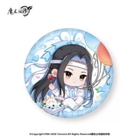 【 ☆ 】魔道祖師（南漫社）★ 2026 蓝忘机生贺 【 06 】缶バッジ（Q版）《2026 蓝忘机生贺系列・Q版吧唧》