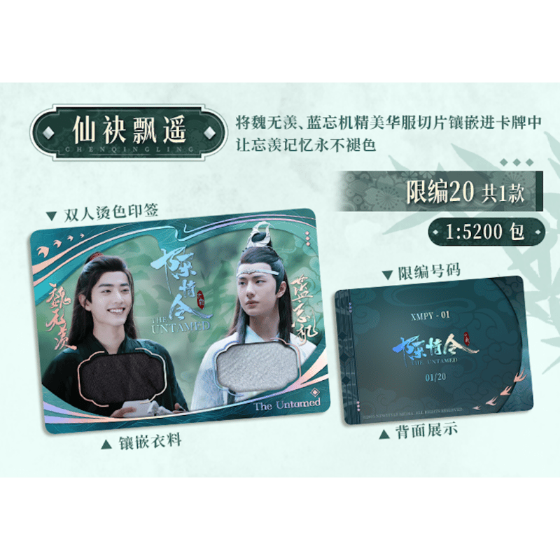 陈建宇 中国雑誌特典トレカ カード 陈建宇 中国雑誌特典トレカ