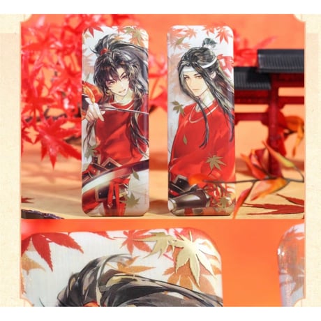 【 ☆ 】魔道祖師（觅星社）★ 赤影逐枫 【 01 】 缶バッジ《赤影逐枫系列・徽章套组》【予約商品・メーカー発送目安：ご注文日より120日以内】