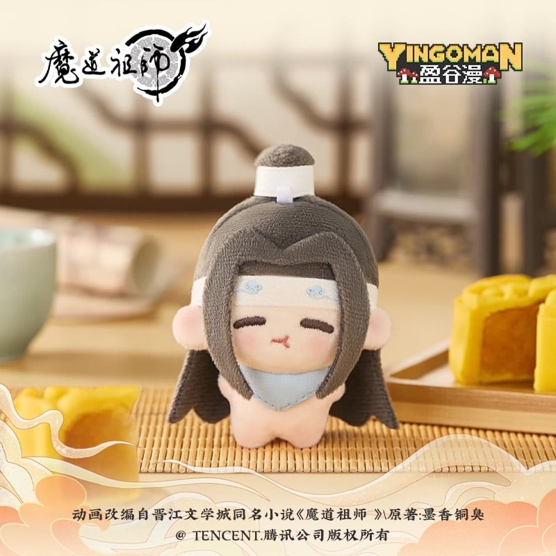 魔道祖師（盈谷漫）☆ ぬいぐるみ ストラップ（嚼嚼豆丁・5cm）《嚼嚼
