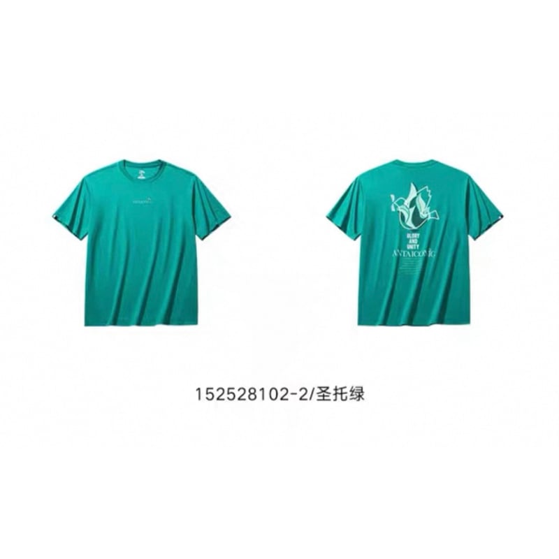 王一博・代言人（安踏） ☆ Tシャツ・鳩（和平鸽潮流TEE）※男女