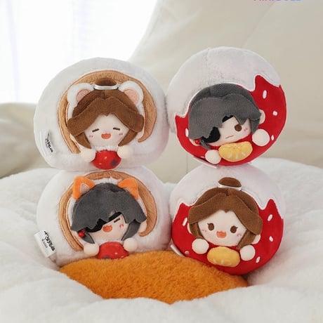 天官賜福（MiniDoll）★ ぬいぐるみストラップ（超好吃）《超好吃系列・毛绒挂件》
