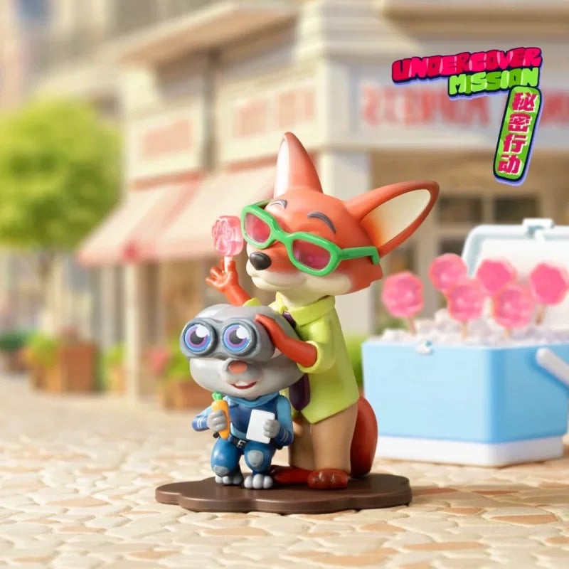 ズートピア2・疯廷动物城（52TOYS）☆ フィギュア（最佳拍档）《手办