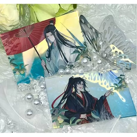 魔道祖師（腾讯）★ 夏日青梅【 06 】クリアカード（2種セット）《夏日青梅・透卡组合（全2款）》